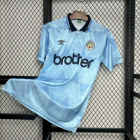 Camisa I Manchester City Retrô 1989/91 - Azul - Umbro - comprar online