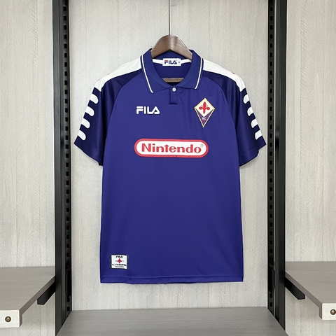 Camisa Fiorentina Retrô 1998/1999 Roxo