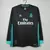 Camisa Real Madrid II Retrô 2017/2018 Manga Longa - Preta - Adidas