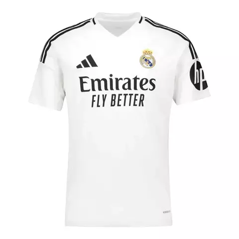 Camisa Real Madrid I 24/25 Branca - Adidas - Masculino Torcedor