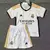 Conjunto Infantil Real Madrid I 23/24 - Branca - Camisa e Shorts - Adidas