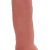 Pênis de Borracha Com Vibrador e Saco 20cm x 4,5cm Pele Apolo