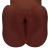 Imagem do Masturbador Realístico Formato de Vagina Marrom Betty