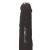 Pênis de Borracha Com Vibrador 18cm x 4,5cm Preto Adônis - Minha Sedução