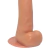 Pênis de Borracha Com Ventosa e Saco 20cm x 3,5cm Pele Sol - Minha Sedução