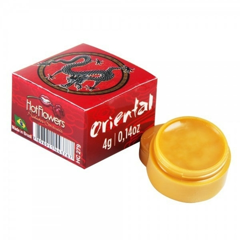 Creme Excitante Oriental Quente E Frio Hot Flowers - 4g