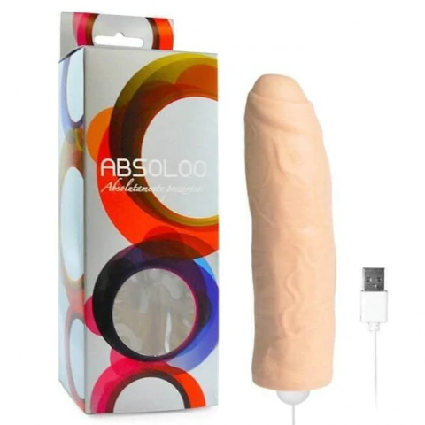 Pênis 18cm x 5cm Pele Loveskin Função Aquecer