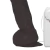 Pênis de Borracha Com Vibrador, Ventosa e Saco 19cm x 5,5cm Preto Ares - comprar online