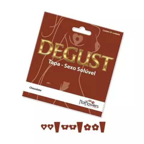 Máscara Corporal Celulose Tapa Sexo Degust Chocolate