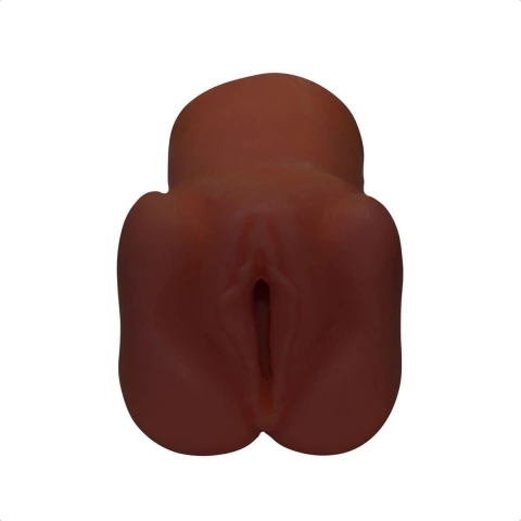 Masturbador Realístico Formato de Vagina Marrom Betty