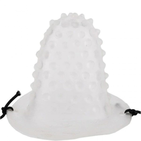 Capa De Língua Estimuladora Com Textura 9cm x 4cm Transparente