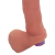 Pênis de Borracha Com Vibrador e Saco 20cm x 4,5cm Pele Apolo - loja online