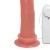 Pênis de Borracha Com Vibrador e Ventosa 18cm x 4,5cm Pele Adônis na internet