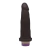 Pênis de Borracha Com Vibrador 16cm x 4cm Preto Realístico Amon - comprar online