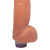 Pênis de Borracha Com Vibrador e Saco 19cm x 5,5cm Pele Ares - Minha Sedução