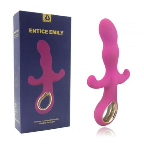 Vibrador Estimulador Luxo Roxo Entice Emily