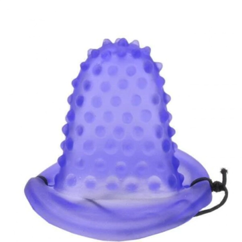 Capa De Língua Estimuladora Com Textura 9cm x 4cm Lilás