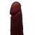 Pênis de Borracha Com Vibrador e Saco 16cm x 4cm Marrom Argos na internet