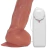 Pênis de Borracha Com Vibrador, Ventosa e Saco 19cm x 5,5cm Pele Ares - Minha Sedução