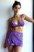 Pareo violeta lurex