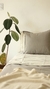 Cubre edredon gris y rayas Queen - tienda online
