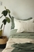 Cubre edredon verde King