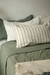 Cubre edredon verde King - comprar online