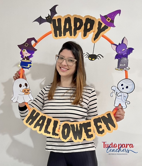 Halloween - Moldura bambolê