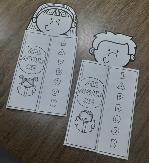 Lapbook - All about me