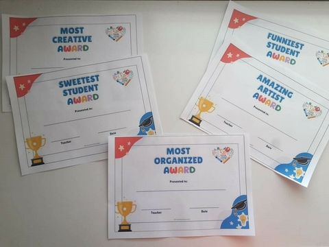 End of the year awards