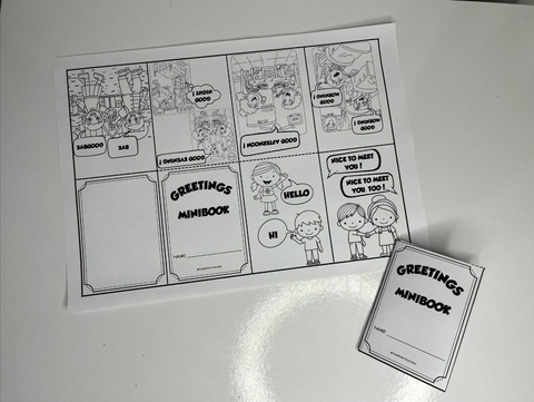 Minibook - Greetings