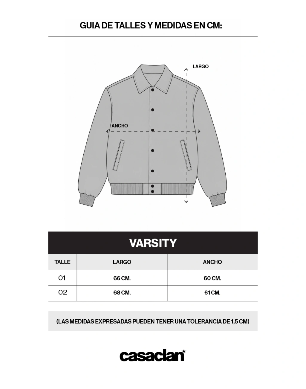 [CAMPERA VARSITY NYFW] - comprar online