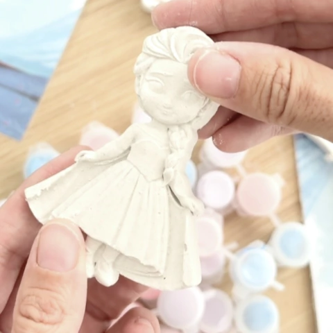 10 Unidades | Kit de yeso formas para pintar