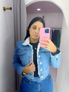 Jaqueta Jeans pelúciada