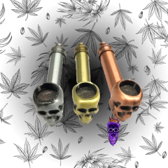Pipa Metal Calavera
