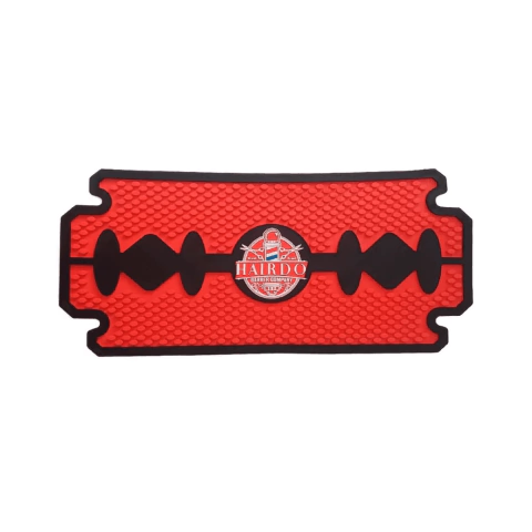 Tapete Bancada Emborrachado Hairdo Vermelho