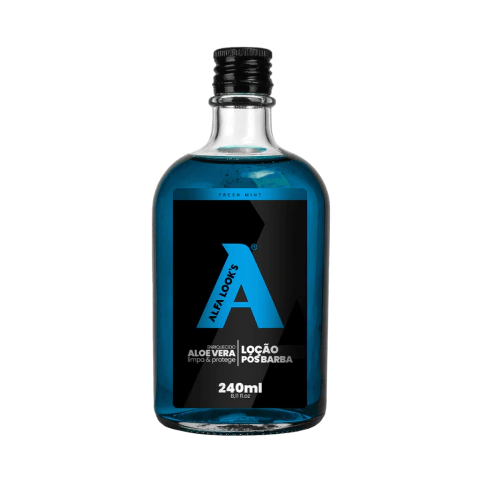 Loção Pós Barba Alfa Looks Fresh Mint 240ml