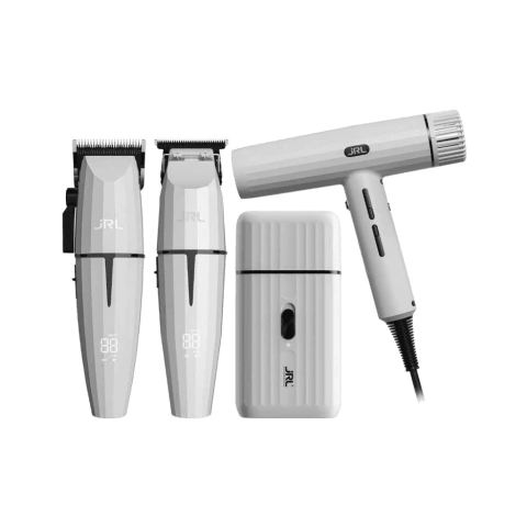 Combo JRL Máquina de Corte + Acabamento + Shaver + Secador 220v Ghost Edition 3 Bivolt