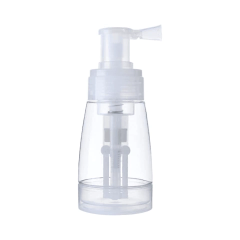 Borrifador de Talco Transparente