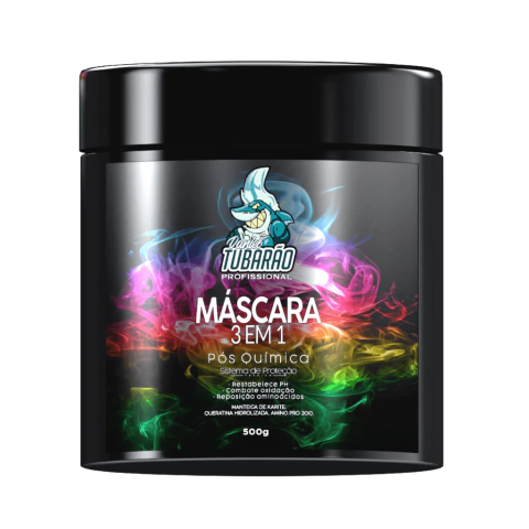 Máscara de Tratamento 3 em 1 Daniel Tubarão Profissional 500g