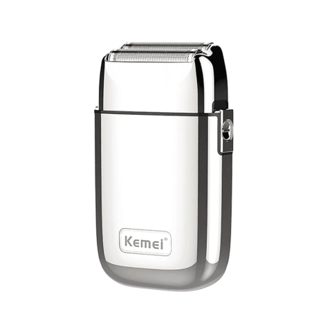 Shaver Kemei KM TX1 Prata Bivolt