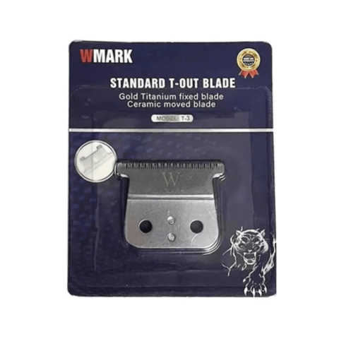 Lâmina de Máquina Wmark Standard T-out Blade T-3 Prata