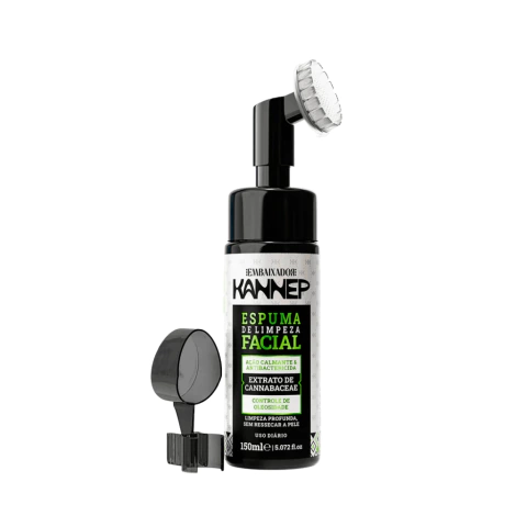 Espuma de Limpeza Facial Embaixador Kannep 150ml