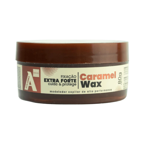 Modelador Capilar Alfa Looks Caramel Wax Extra Forte 80g