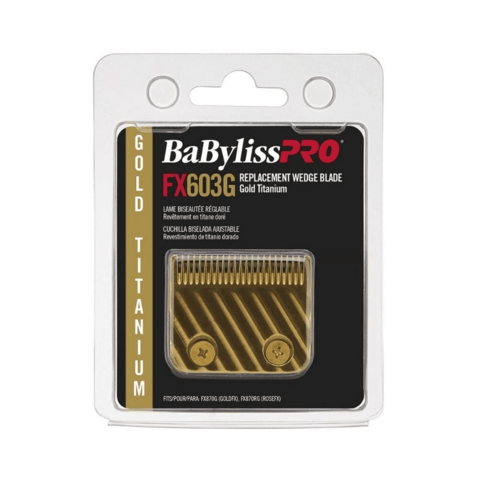 Lâmina de Máquina Babyliss Pro Gold Titanium FX603G