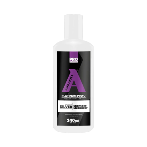 Shampoo Matizador Alfa Look's Platinum Pro 240ml