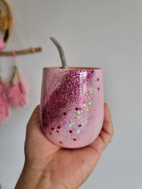 REINA DE CORAZONES ♡ Mate - Azucarera/Yerbera - Termos