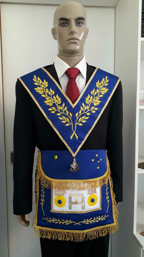 Mestre Instalado - Rito Brasileiro - Modelo Luxo