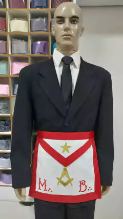 Avental de Mestre Maçom - REAA - Uruguai