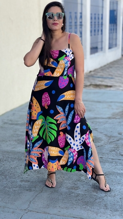 Vestido Cecília Verão - AMADA ONÇA by Michelle Carvalho